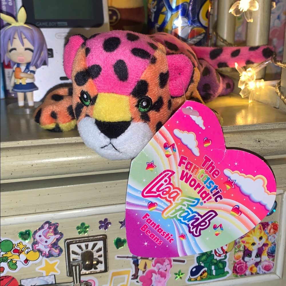 Lisa Frank Hunter Fantastic Beans plush toy 1998